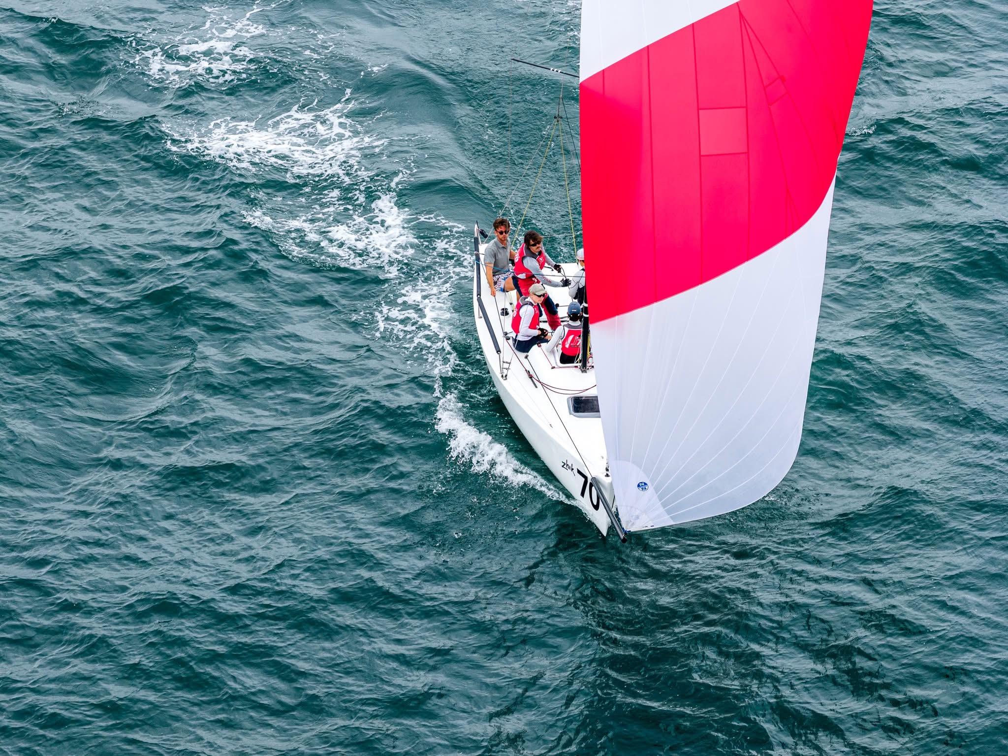 Spinnaker run
